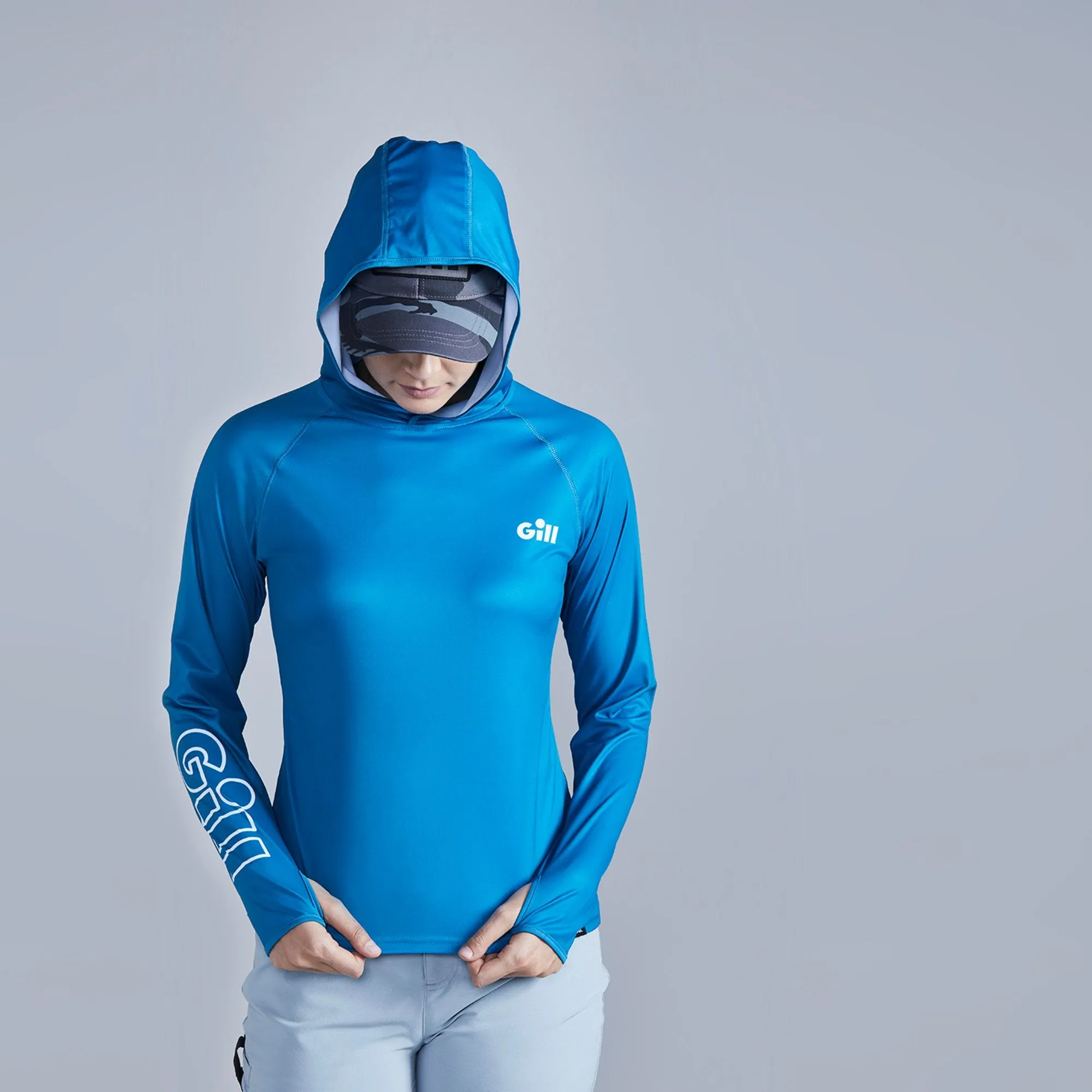 Gill Women's XPEL® Tec Hoodie - Pool Blue