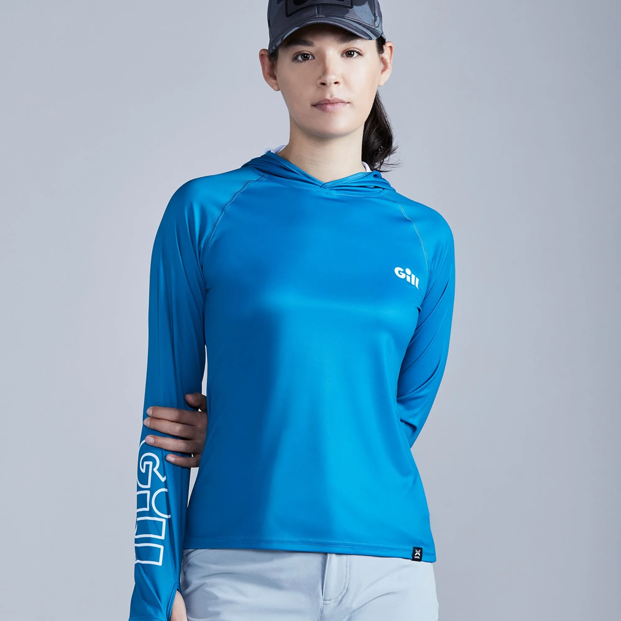 Gill Women's XPEL® Tec Hoodie - Pool Blue