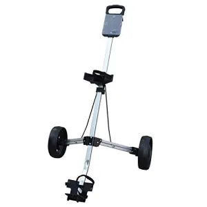 Golfoy Basics Polar Lander Two Wheel Foldable Compact Aluminium Golf Cart/Trolley