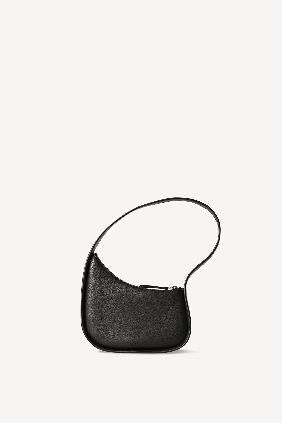 Half Moon Bag in Leather - Black
