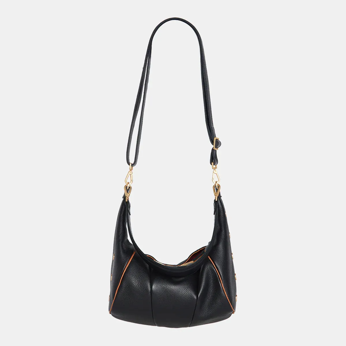Hammitt Morgan North End Brushed Gold Leather Crossbody