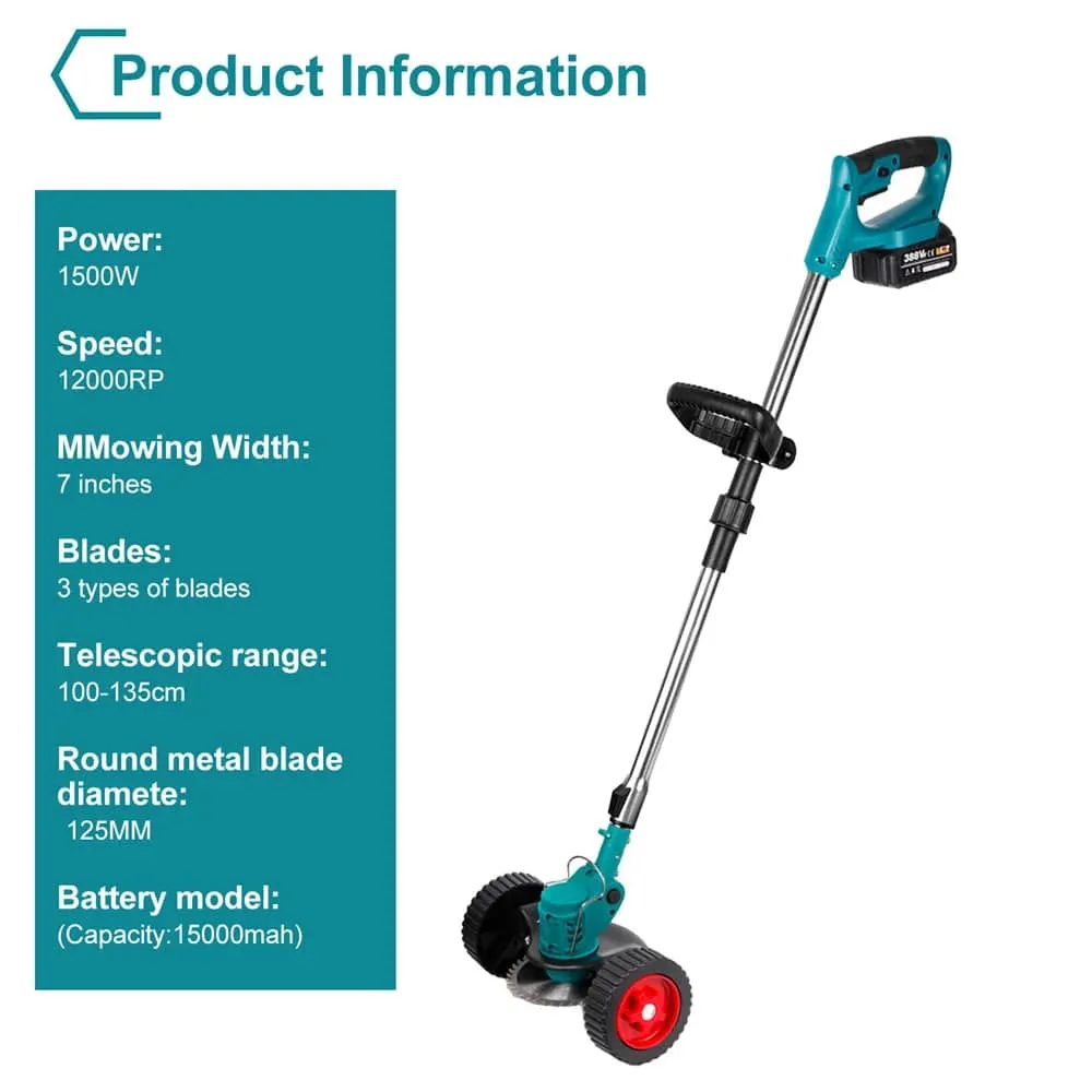 Hand-Held Electric Folding Mower