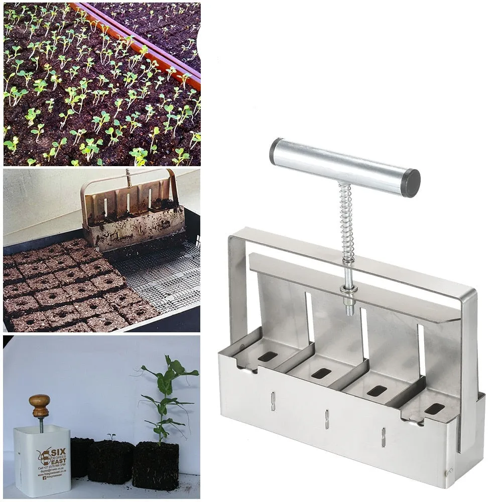 Handheld Seedling Soil Block Maker
