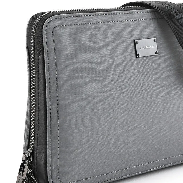Hush Puppies Bags Pria Mario Clutch/Messenger Bag In Grey