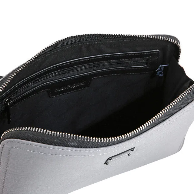Hush Puppies Bags Pria Mario Clutch/Messenger Bag In Grey