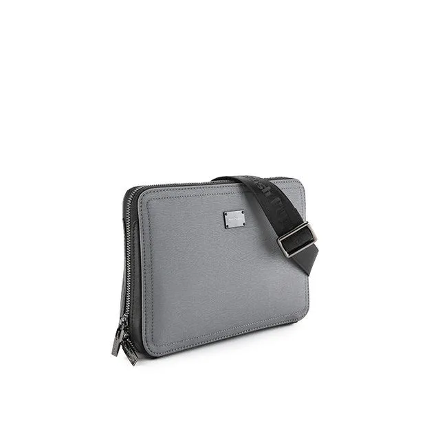 Hush Puppies Bags Pria Mario Clutch/Messenger Bag In Grey