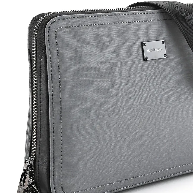 Hush Puppies Bags Pria Mario Clutch/Messenger Bag In Grey