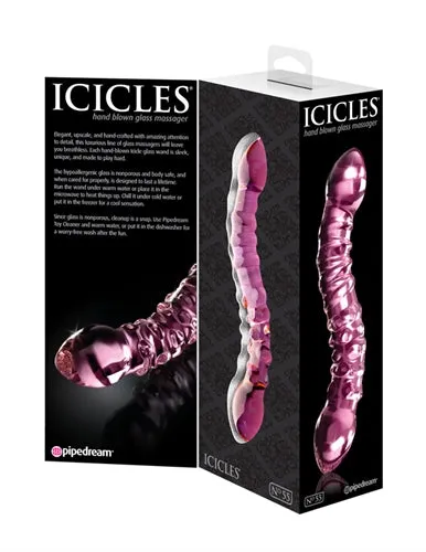 Icicles No. 55 Double-Dided Glass Massager