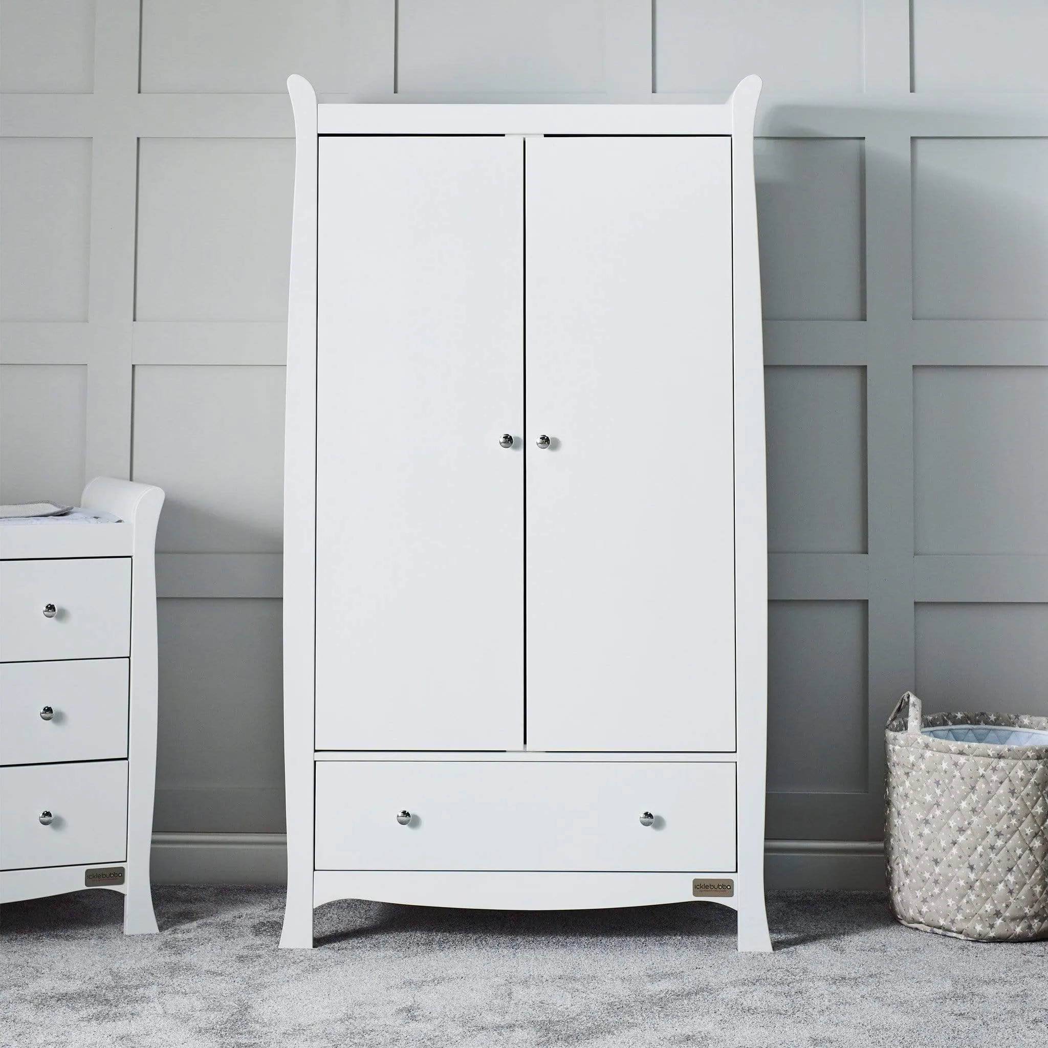 Ickle Bubba Snowdon 4 in 1 Mini 3 Piece Furniture Set - White