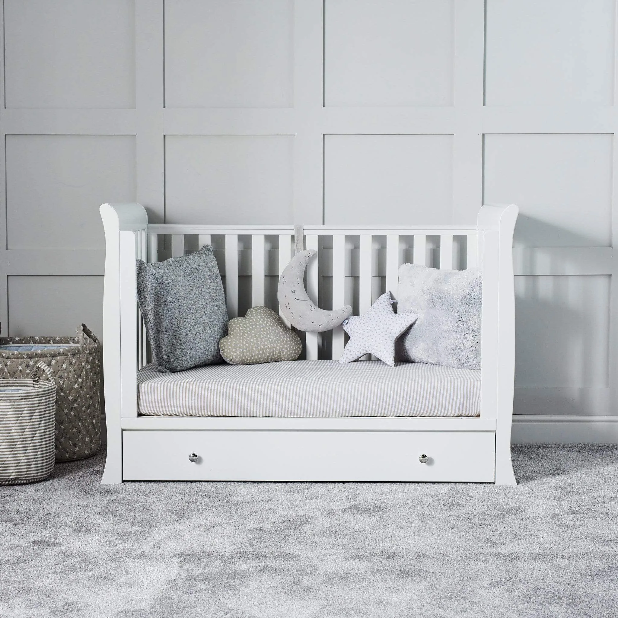 Ickle Bubba Snowdon 4 in 1 Mini 3 Piece Furniture Set - White