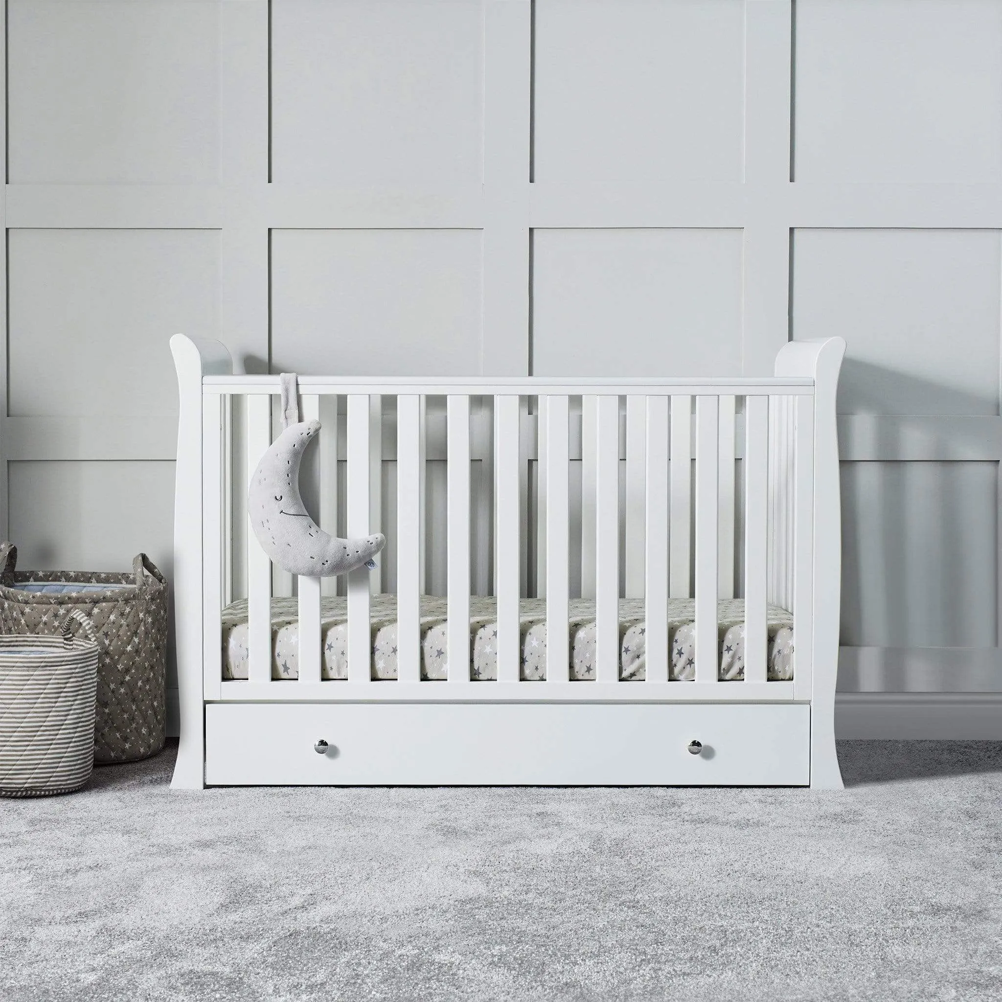 Ickle Bubba Snowdon 4 in 1 Mini 3 Piece Furniture Set - White