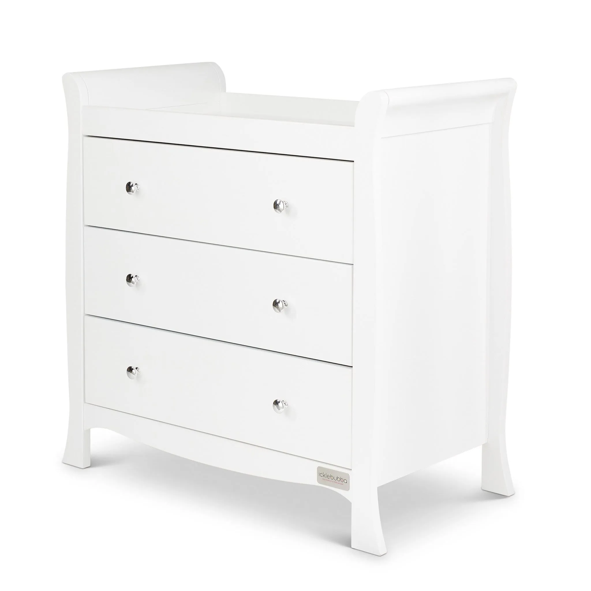 Ickle Bubba Snowdon 4 in 1 Mini 3 Piece Furniture Set - White