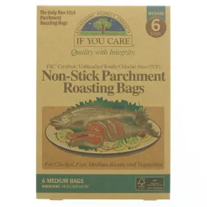 If You Care | Unbleached Paper Roasting Bags | 6 BAGS