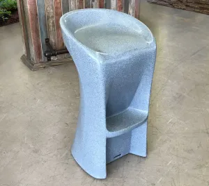 In-Pool Lounger Barstool in Gray Granite