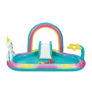Inflatable Rainbow Play Centerswimming Pool Multi