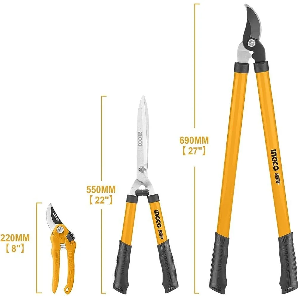 Ingco 3 Pieces Hedge Shear - HLT78033