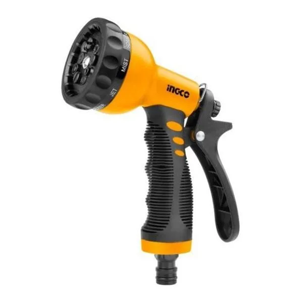 Ingco 9-Way Adjustable Plastic Trigger Nozzle - HWSG092