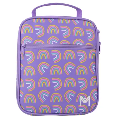 Insulated Lunch Bag Large - Rainbows