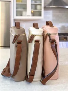 Insulated Wine Tote Bag for Two