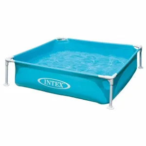 Intex Mini Frame Compact Pool - Blue - Above Ground 122 X 122 Cm