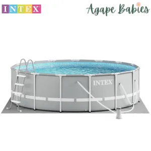 INTEX Prism Frame Round Pool Set (4.57 x 1.22m)