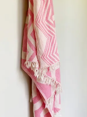 Ionian Chevron Double-Sided Beach Pestamel