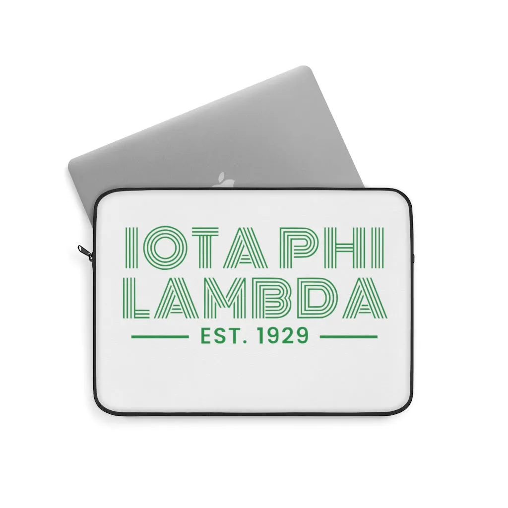 Iota Phi Lambda EST. 1929 Laptop Sleeve