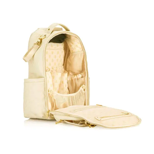 Itzy Ritzy - Boss Plus Diaper Bag Backpack - Milk and Honey