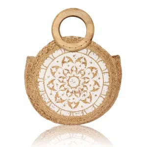 Jessie Round Jute Bag