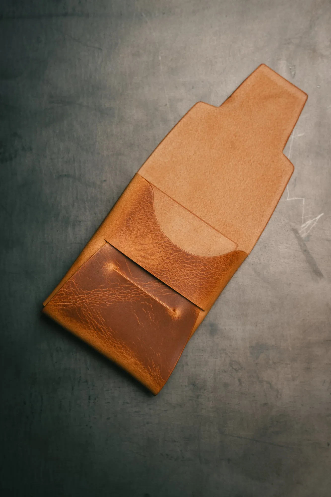 Johnny Wallet - Natural Waxy