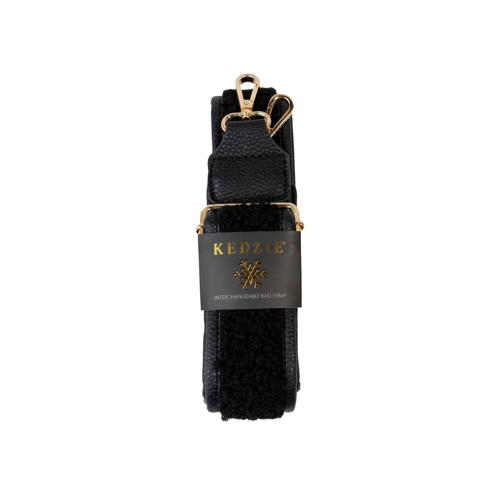 Kedzie Interchangeable Strap - Black Sherpa