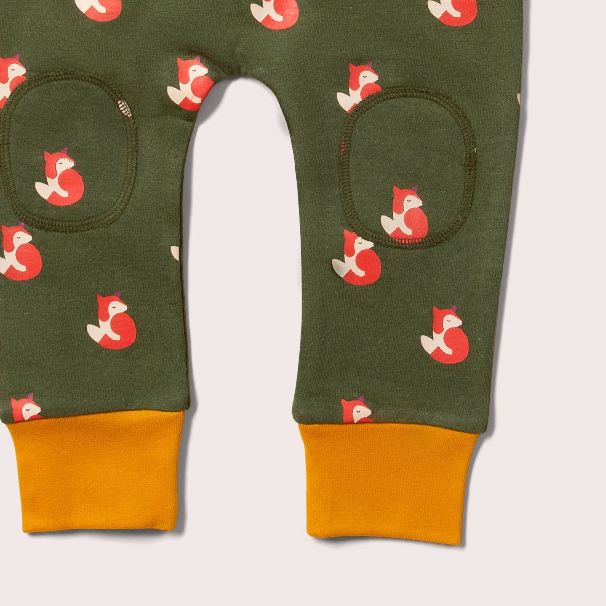 Little Fox Knee Patch Comfy Joggers