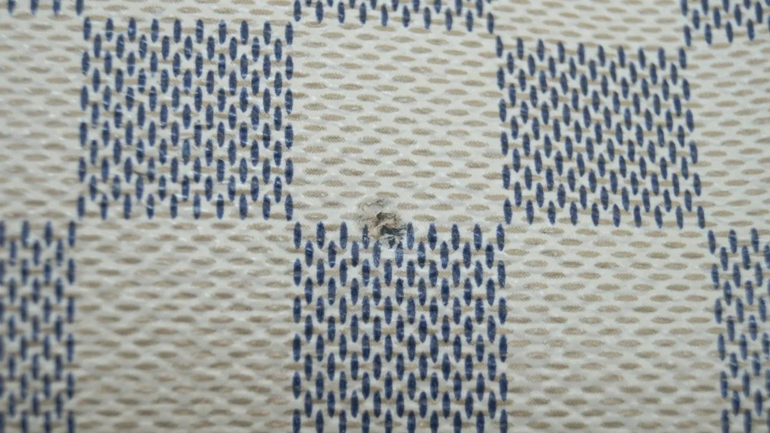 LOUIS VUITTON Damier Azur Eva Clutch Messenger Crossbody Bag