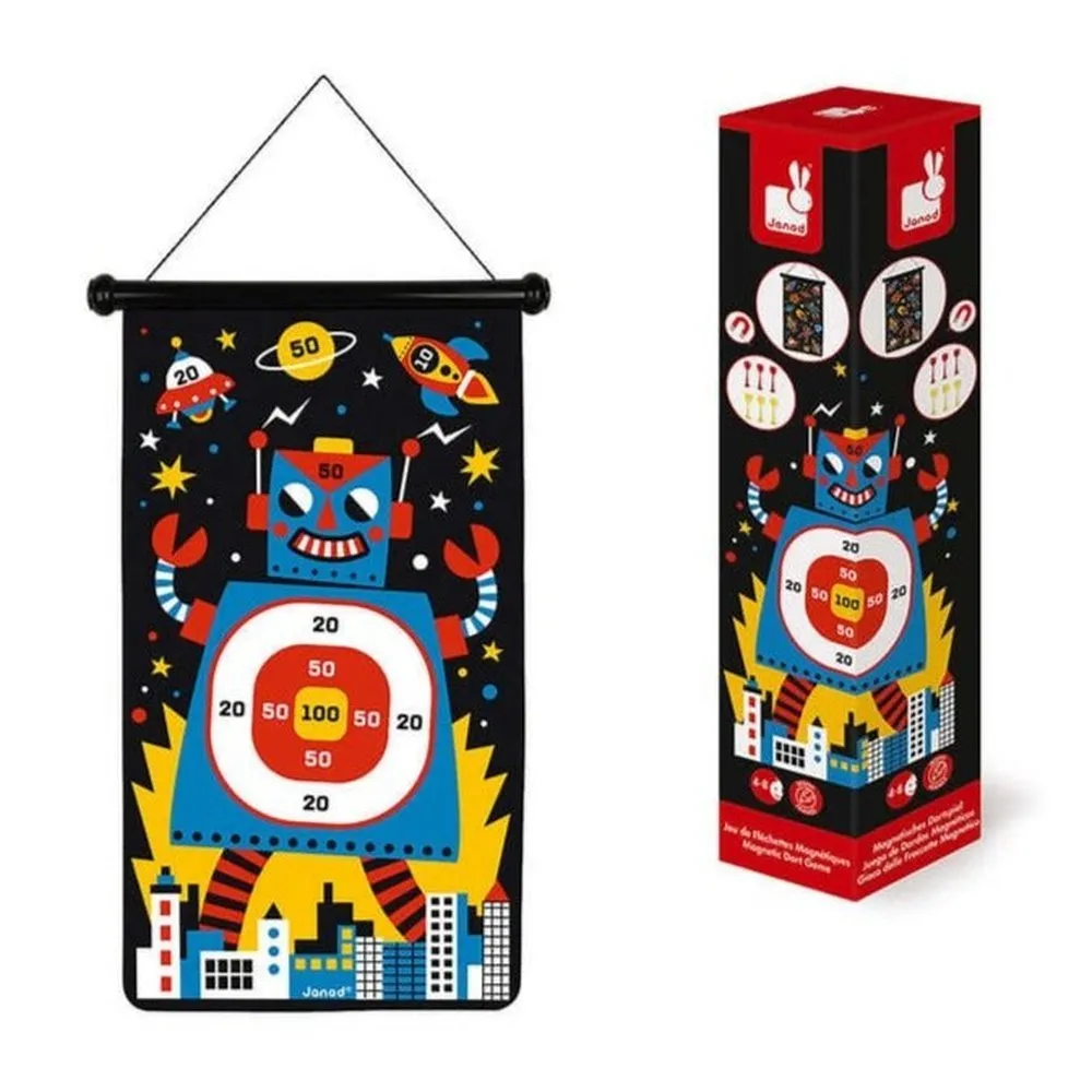 Magnetic Dart Game - Robots