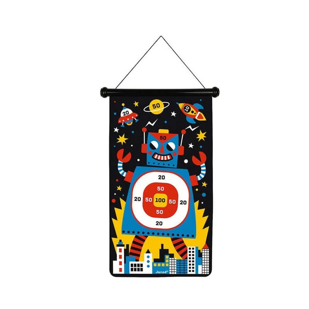 Magnetic Dart Game - Robots