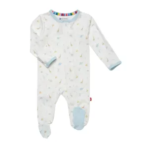 Magnetic Me Blue Little Bitty Pretty One Modal Magnetic Footie