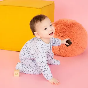 Magnetic Me Painted Dots Velour Magnetic Footie