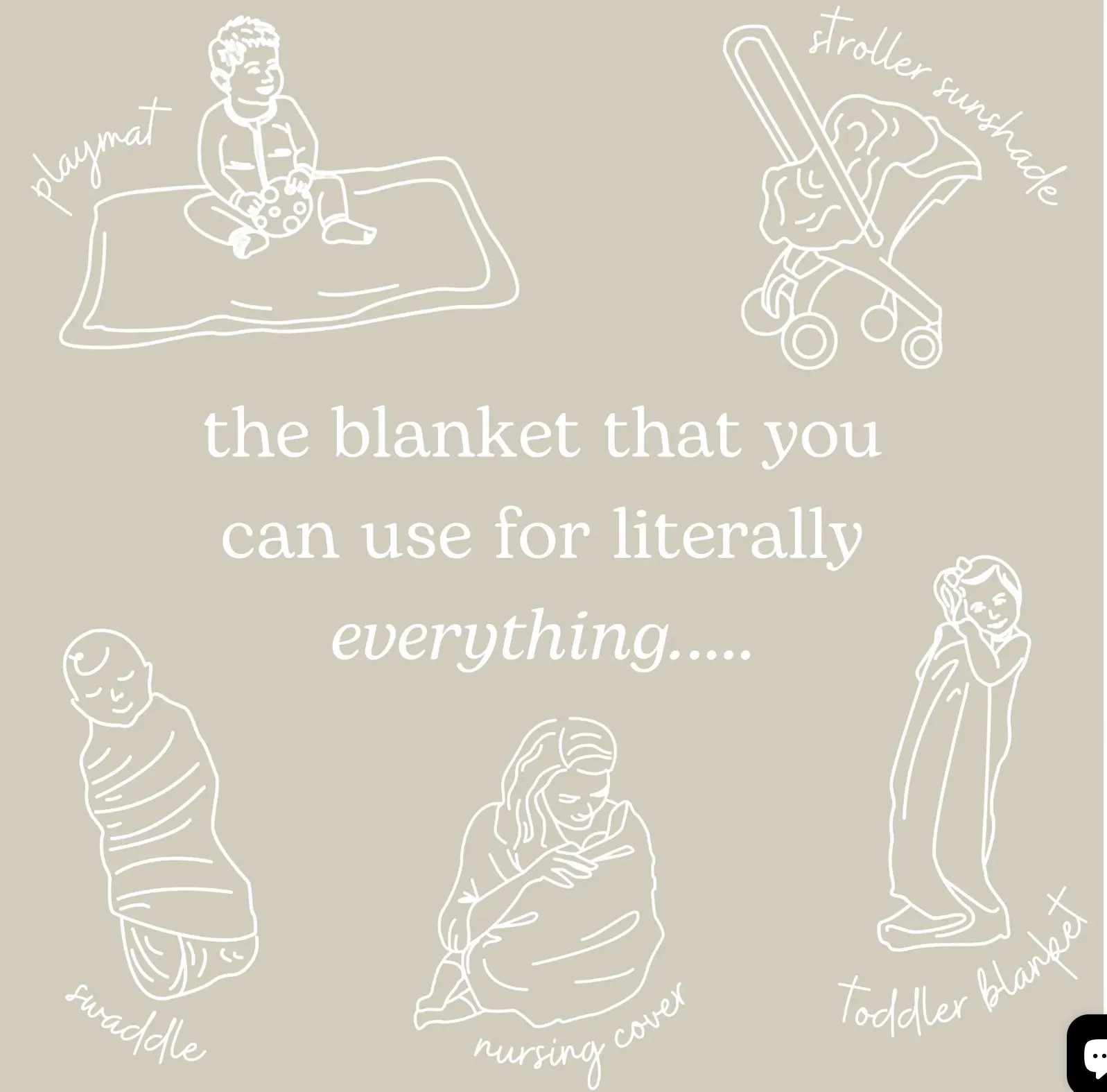 Magnolias Everything Blanket