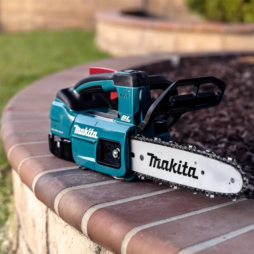 Makita Chainsaw 25cm 10" 18V LXT Brushless Cordless Top Handle Garden Tree Cutting Pruning Bare Unit Body Only DUC254Z