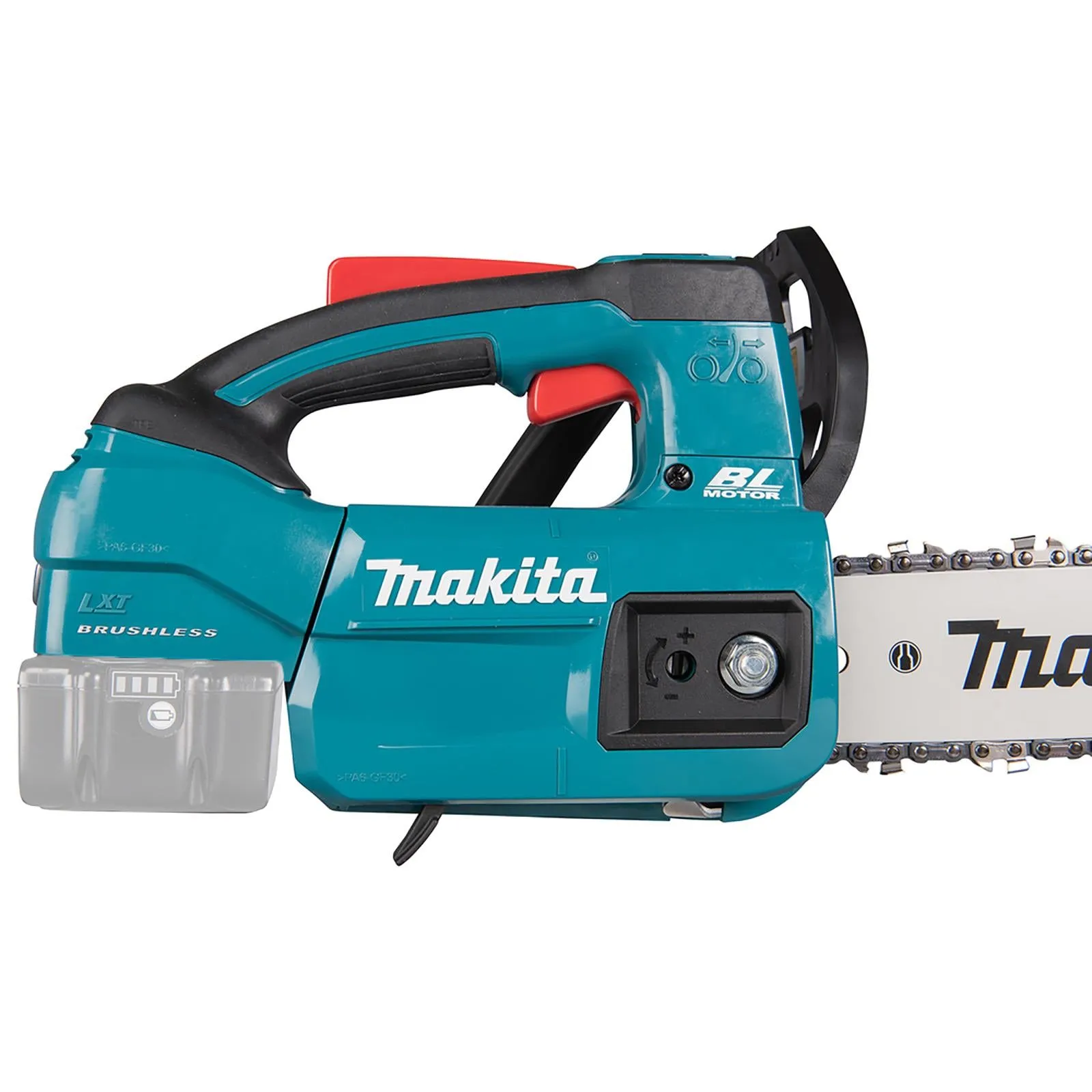 Makita Chainsaw 25cm 10" 18V LXT Brushless Cordless Top Handle Garden Tree Cutting Pruning Bare Unit Body Only DUC254Z