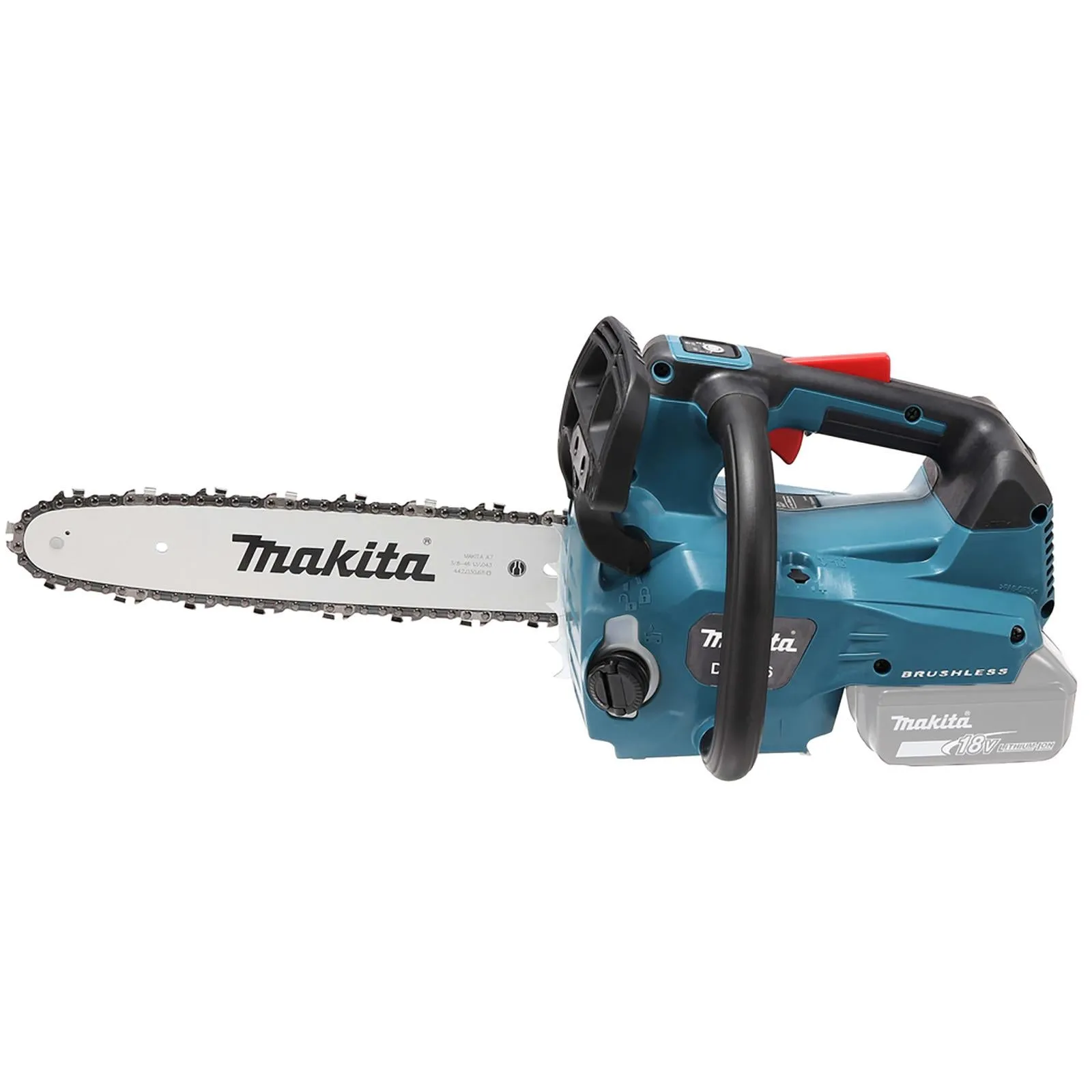 Makita Chainsaw 30cm 12" 18V x 2 LXT Brushless Cordless Top Handle Garden Tree Cutting Pruning Bare Unit Body Only DUC306PT2