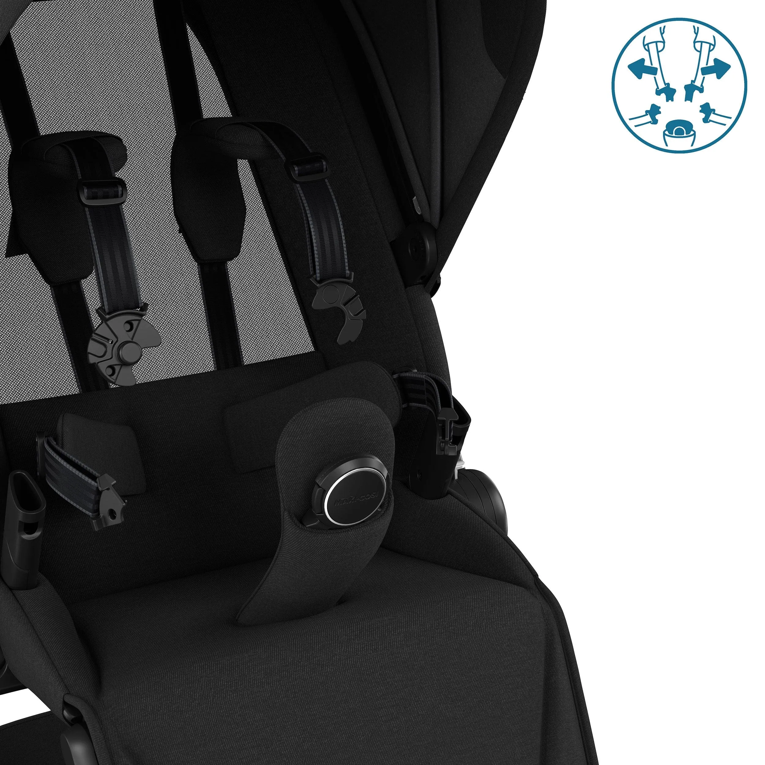 Maxi-Cosi FAME 9 Piece Premium Bundle in Twillic Black