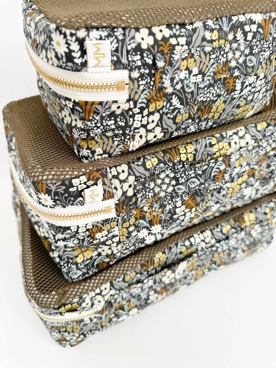 Meadow 3 Piece Luggage Cube Set
