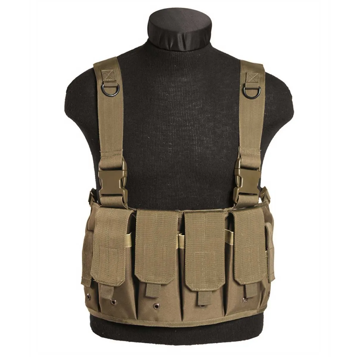 Mil-Tec Mag Carrier Chest Rig Coyote