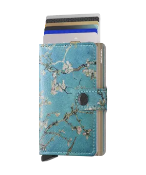 Miniwallet Art Almond Blossom RFID Secure Vincent Van Gogh