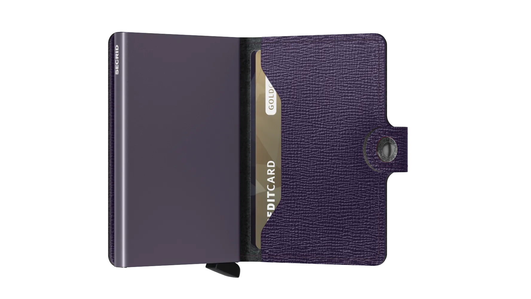 Miniwallet Crisple Purple RFID Secure