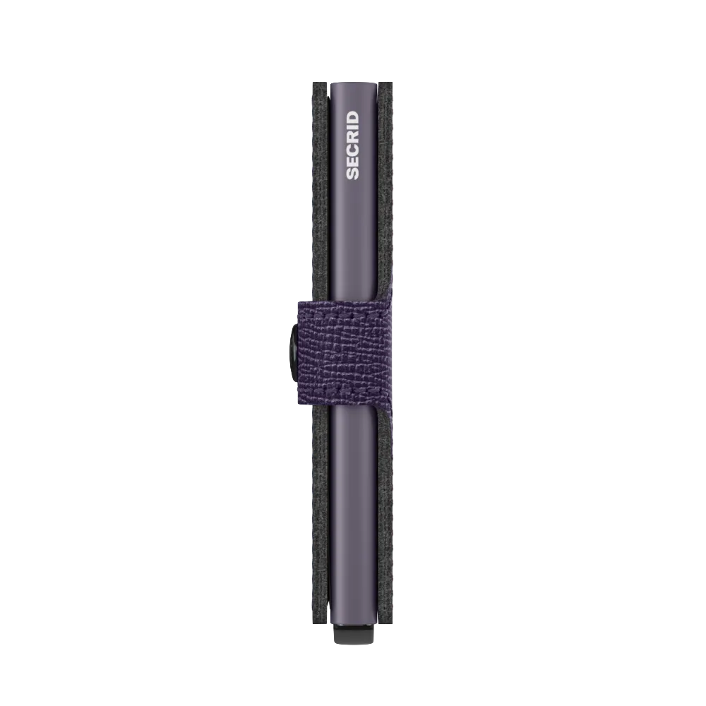 Miniwallet Crisple Purple RFID Secure