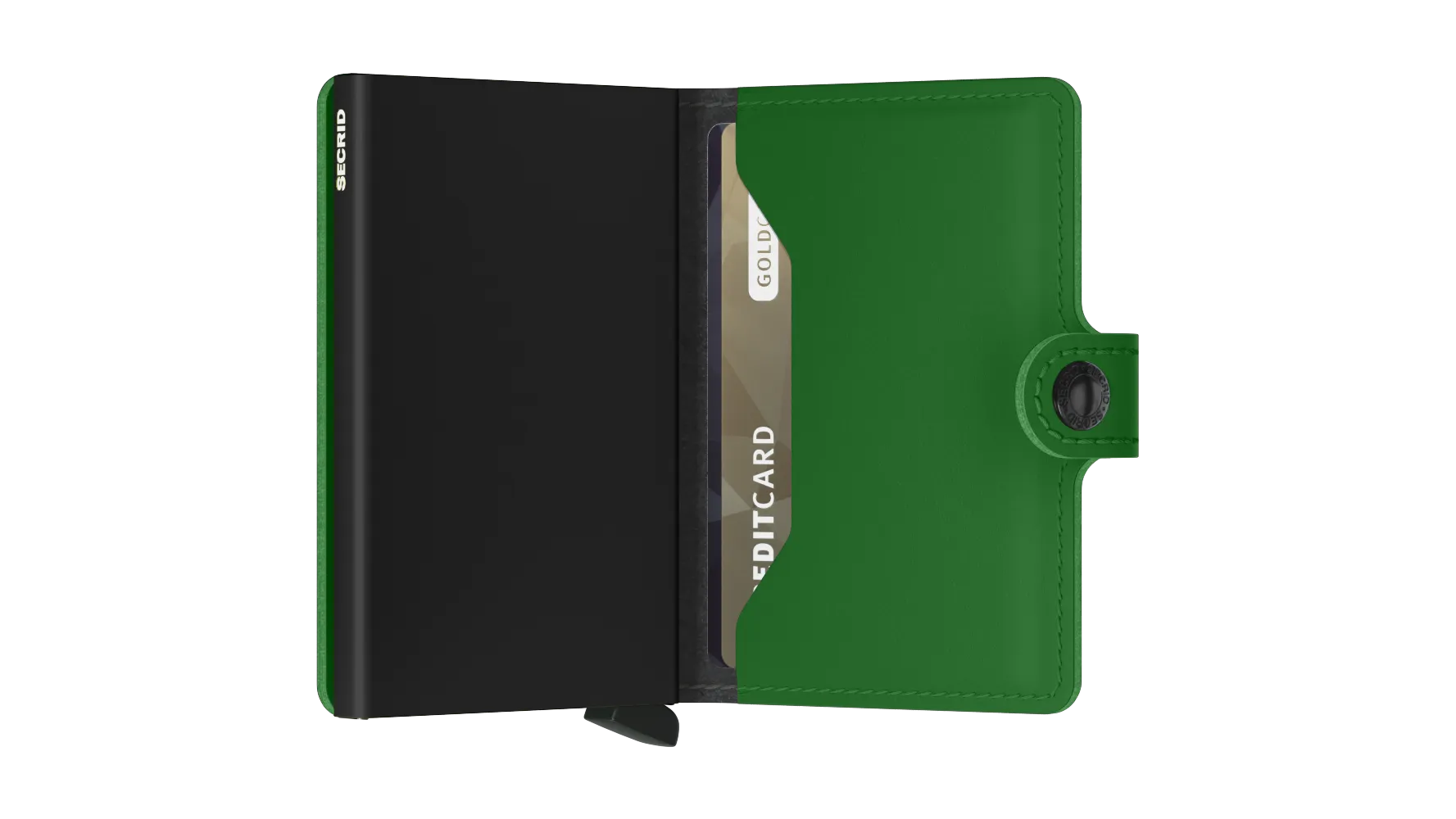 Miniwallet Matte Bright Green FRID Secure