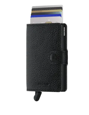 Miniwallet Veg Black RFID Secure