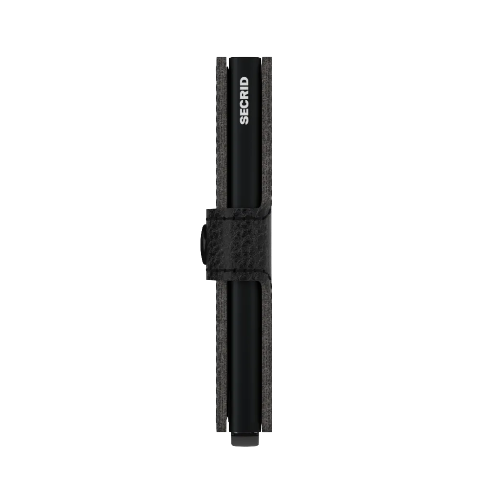Miniwallet Veg Black RFID Secure